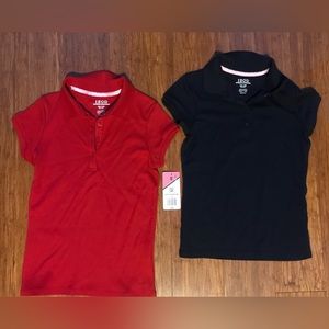 Two IZOD Approved Schoolwear shirts for $12.  Size 7/8.